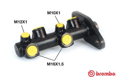 Главный тормозной цилиндр BREMBO M 24 008 для FORD FIESTA