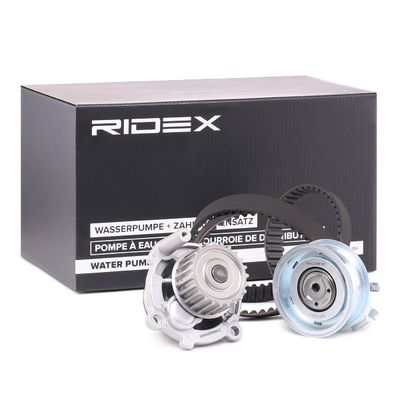 водна помпа+ к-кт ангренажен ремък RIDEX 3096W0010