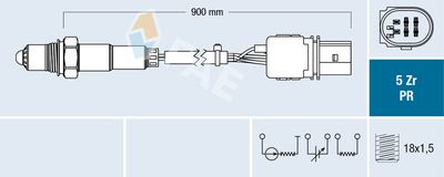 Lambda sonda FAE 75040
