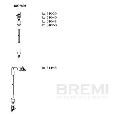 SET CABLAJ APRINDER BREMI 600436