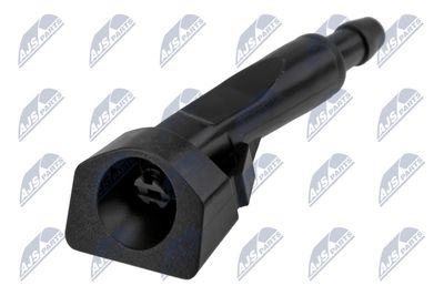 Plovimo skysčio purkštukas, priekinis langas