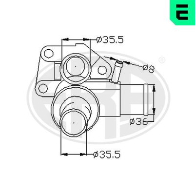 TERMOSTAT LICHID RACIRE