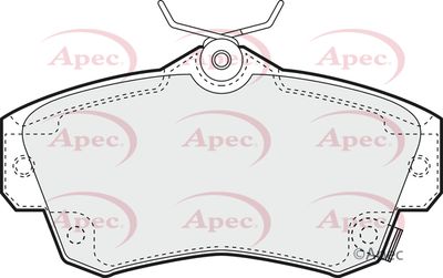 Brake Pad Set APEC PAD1118