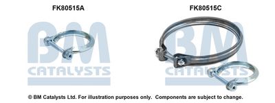 Zestaw montażowy, katalizator BM CATALYSTS FK80515