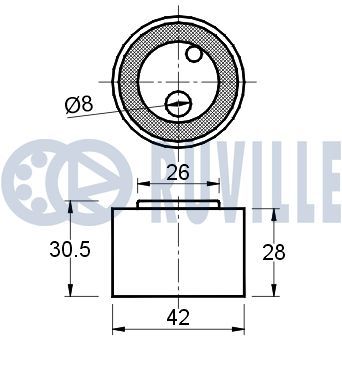 ROLA INTINZATOR CUREA DISTRIBUTIE RUVILLE 540416 1