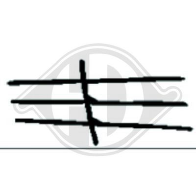 BANDA DE PROTECTIE GRILA RADIATOR DIEDERICHS 1611046