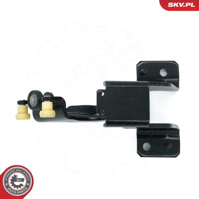 Ritinėlio kreiptuvas, atstumiamos durys