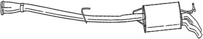 BOSAL Endschalldämpfer