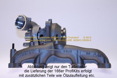 COMPRESOR SISTEM DE SUPRAALIMENTARE SCHLÜTTER TURBOLADER PRO02701D 1