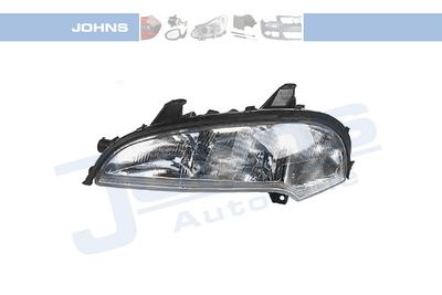 Основная фара JOHNS 55 35 09 для OPEL TIGRA