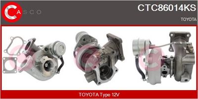 COMPRESOR SISTEM DE SUPRAALIMENTARE CASCO CTC86014KS