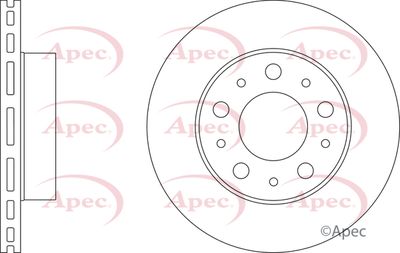 Brake Disc APEC DSK2481