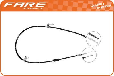 Тросик, cтояночный тормоз FARE SA 18474 для MAZDA 626