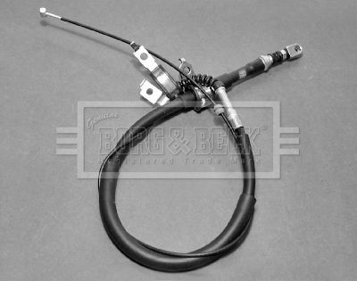 Тросик, cтояночный тормоз BORG & BECK BKB1757 для TOYOTA MR2