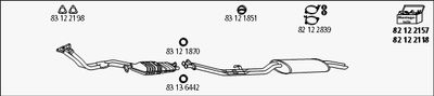 SISTEM DE ESAPAMENT HJS BMW62