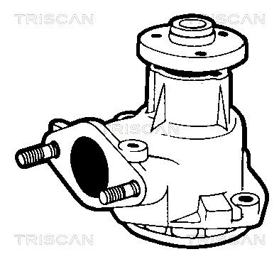 Водяной насос, охлаждение двигателя TRISCAN 8600 15314 для LANCIA BETA