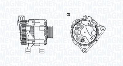 GENERATOR / ALTERNATOR MAGNETI MARELLI 063731589010