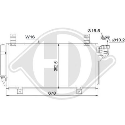 KONDENSATOR KLIMAANLAGE