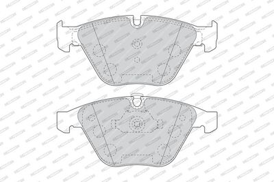 BREMSBELAGSATZ SCHEIBENBREMSE FERODO FDB4191 1