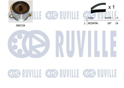 Комплект ремня ГРМ RUVILLE 550078 для HONDA CONCERTO
