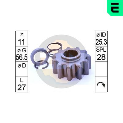 PINION ELECTROMOTOR