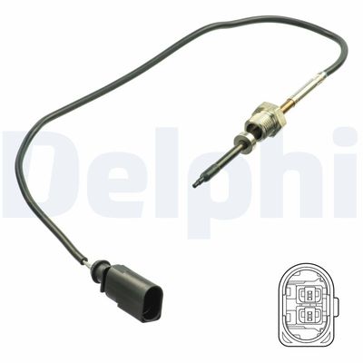 SENZOR TEMPERATURA GAZE EVACUARE DELPHI TS30165