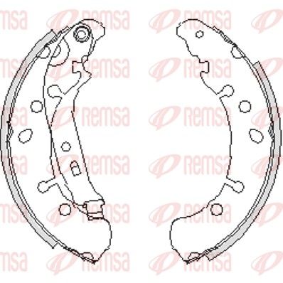 Brake Shoe 4238.00