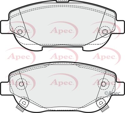 Brake Pad Set APEC PAD1808