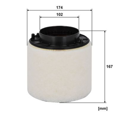 Vorschau Luftfilter Ansicht 2