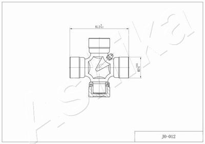 ARTICULATIE CARDAN ASHIKA 6600012 1