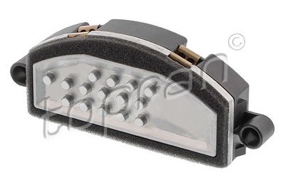 Reguliatorius, keleivio pusės ventiliatorius