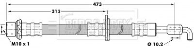 Brake Hose Borg & Beck BBH7221