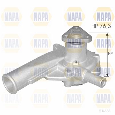 Water Pump, engine cooling NAPA NWP1197