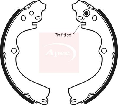 APEC Brake Shoe Set SHU509