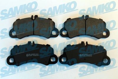 Комплект тормозных колодок, дисковый тормоз SAMKO 5SP2189 для PORSCHE CAYENNE