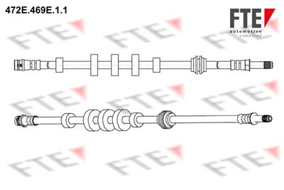 FTE 472E.469E.1.1 Тормозной шланг  для AUDI A5 (Ауди А5)