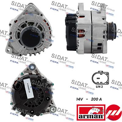 GENERATOR FISPA A12VA0991AS