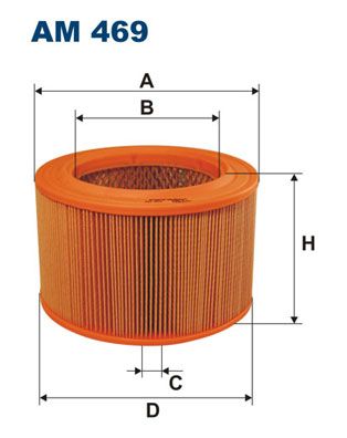 Luftfilter FILTRON AM 469