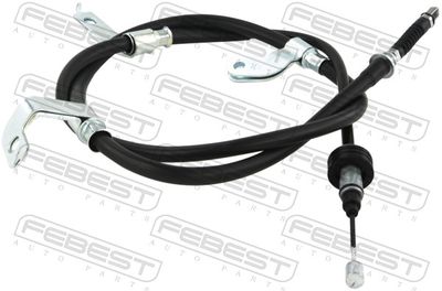 Тросик, cтояночный тормоз FEBEST 12100-SBDISCLH для HYUNDAI SOLARIS