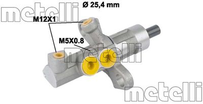 METELLI 05-0811 Ремкомплект тормозного цилиндра  для OPEL INSIGNIA (Опель Инсигниа)