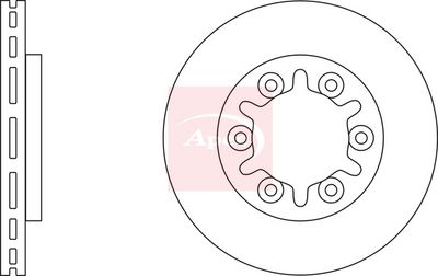 APEC Brake Disc DSK2989