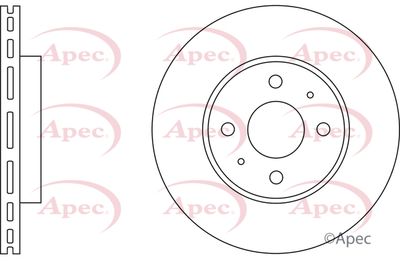 Brake Disc APEC DSK582