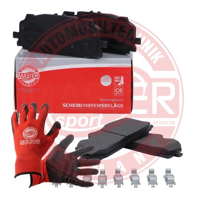 MASTER-SPORT GERMANY 13046056782N-SET-MSP Тормозные колодки и сигнализаторы  для AUDI A6 C8 (4A2) 55 TFSi e quattro