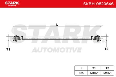 спирачен маркуч STARK SKBH-0820646