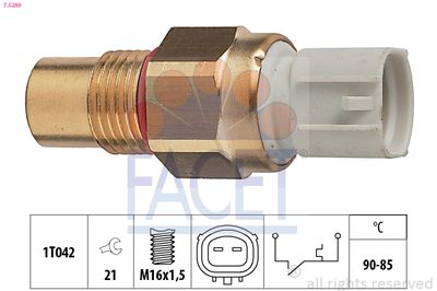 COMUTATOR TEMPERATURA VENTILATOR RADIATOR FACET 75289