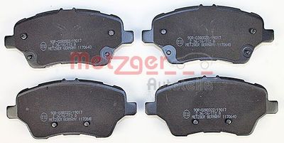 SET PLACUTE FRANA FRANA DISC METZGER AUTOTEILE 1170640 1