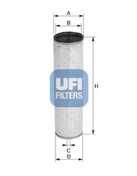 UFI Antrinis oro filtras