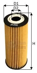 CLEAN FILTERS ML4582 Масляный фильтр  для BMW 4 (Бмв 4)