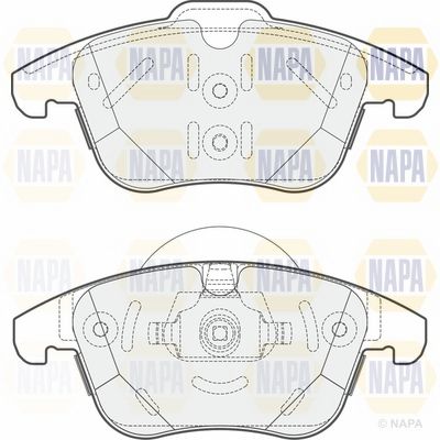 Brake Pad Set NAPA PBP7646