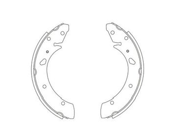 Kavo Parts Stabdžių trinkelių komplektas